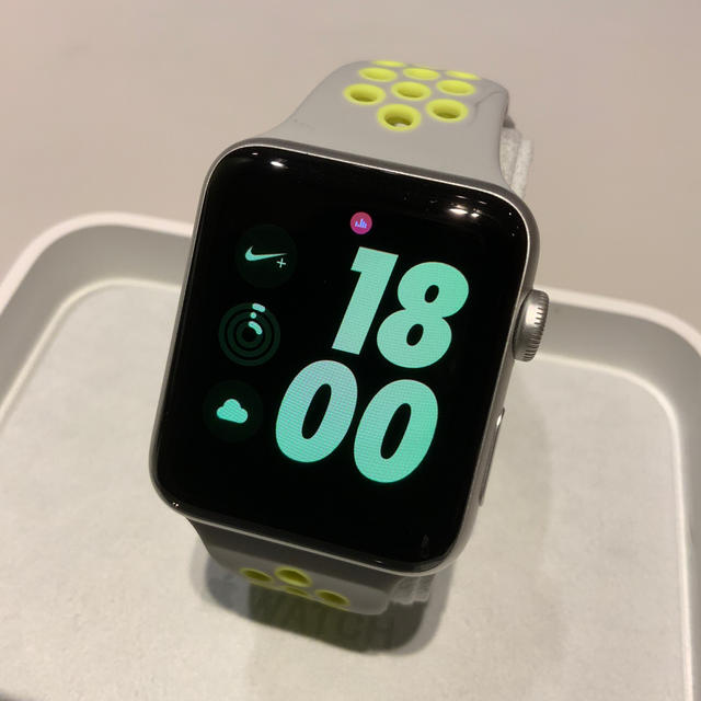 (純正品) Apple Watch series3 42mm NIKE＋時計