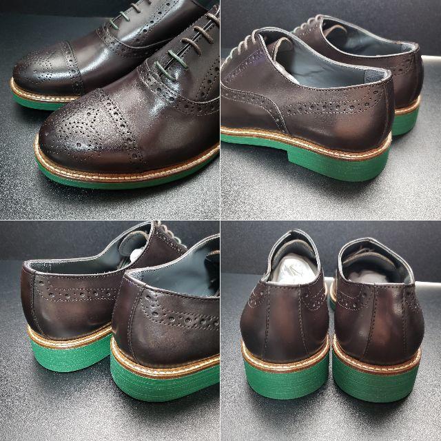 ポリーニ（POLLINI） イタリア製革靴 茶 EU43 1