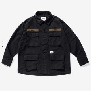 ダブルタップス(W)taps)のMサイズJUNGLE LS SHIRTS COTTON . CANVAS(ミリタリージャケット)