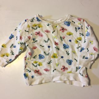 ザラキッズ(ZARA KIDS)のzarababy   花柄トレーナー(トレーナー)