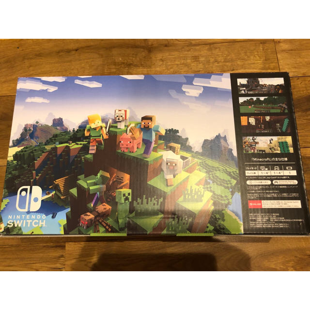 Nintendo Switch(ニンテンドースイッチ)のNintendo Switch Minecraftセット エンタメ/ホビーのゲームソフト/ゲーム機本体(家庭用ゲーム機本体)の商品写真