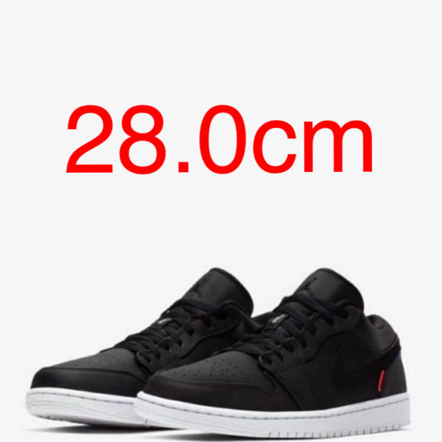 28cm NIKE PSG ナイキ AIR JORDAN 1 BLACK