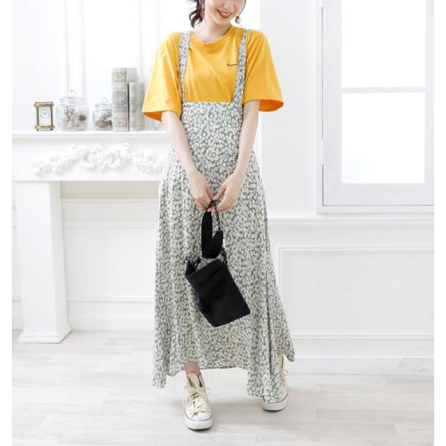 新品◆花柄 ロングスカート レディースのスカート(ロングスカート)の商品写真