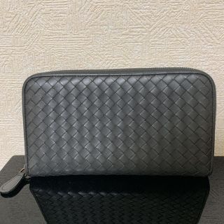 ボッテガヴェネタ(Bottega Veneta)の最終価格 ボッテガヴェネタ 鑑定済 ラウンドファスナー長財布(長財布)