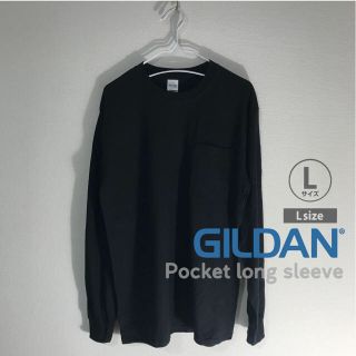 ギルタン(GILDAN)のGILDAN ギルダン ロンT ポケット L 長袖 Tシャツ カットソー 無地(Tシャツ/カットソー(七分/長袖))