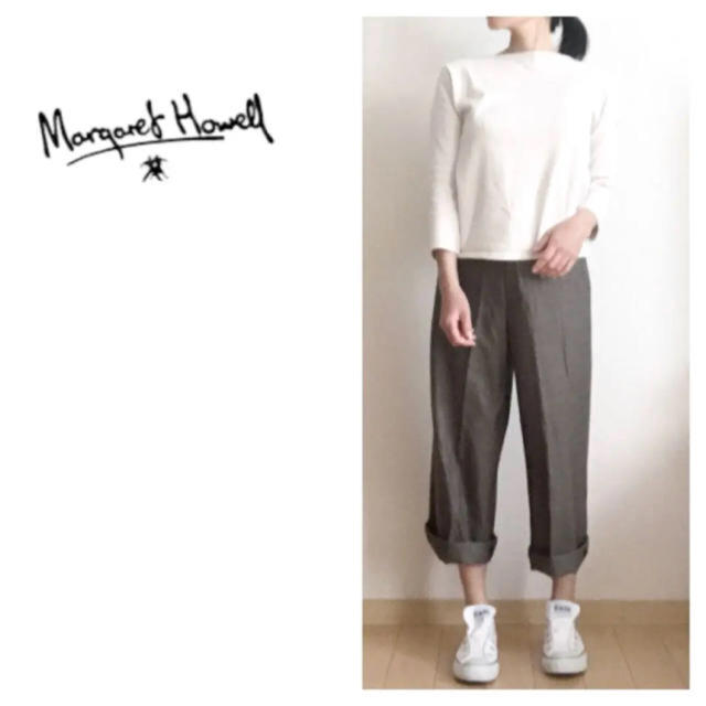 MARGARET HOWELL(マーガレットハウエル)のMARGARET HOWELL☆マーガレットハウエル☆MHL☆パンツ☆ブラウン レディースのパンツ(カジュアルパンツ)の商品写真