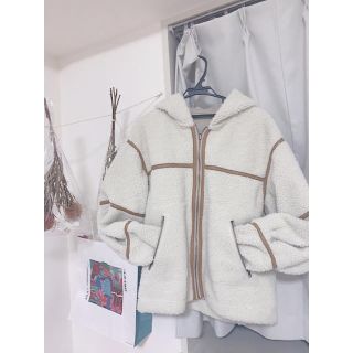 ダブルクローゼット(w closet)のボア コート wcloset リバーシブル(ムートンコート)