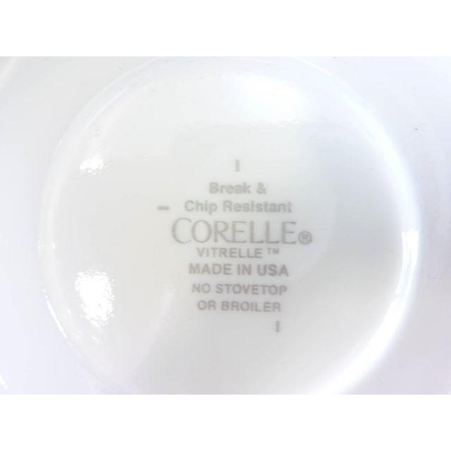 CORELLE(コレール)の◆コレール カップ&ソーサー5客　モーニングブルー　中古 インテリア/住まい/日用品のキッチン/食器(グラス/カップ)の商品写真