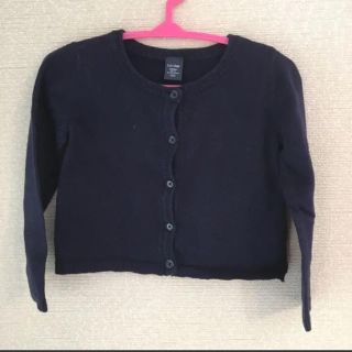 ベビーギャップ(babyGAP)のカーディガン ネイビー 紺色(カーディガン)