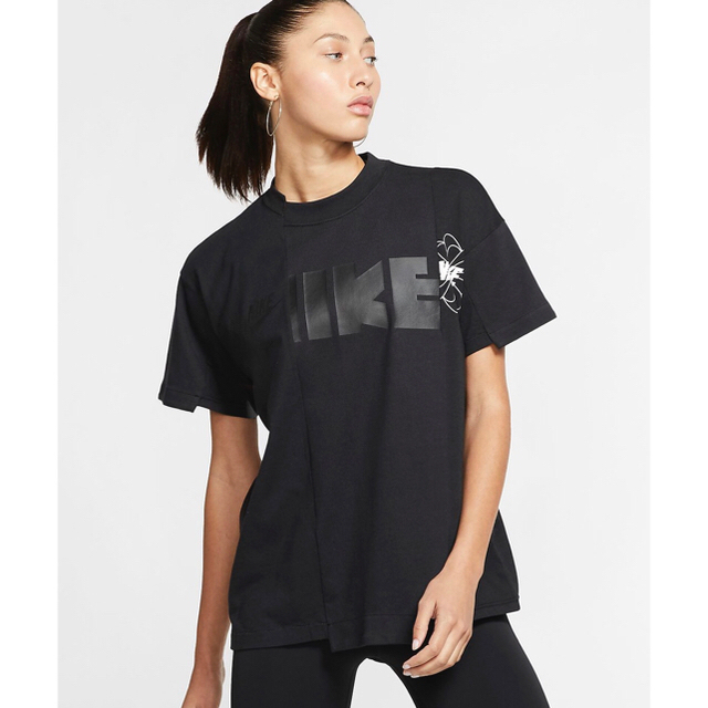 NIKE sacai Tシャツ L サイズ Tee Black ブラック