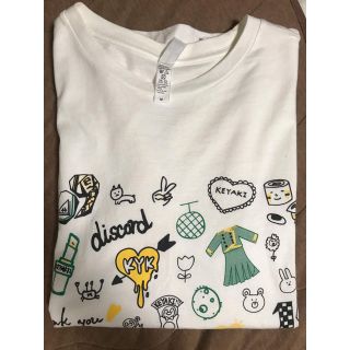 ケヤキザカフォーティーシックス(欅坂46(けやき坂46))の欅坂46 109 コラボ Tシャツ Ｍサイズ 白(アイドルグッズ)