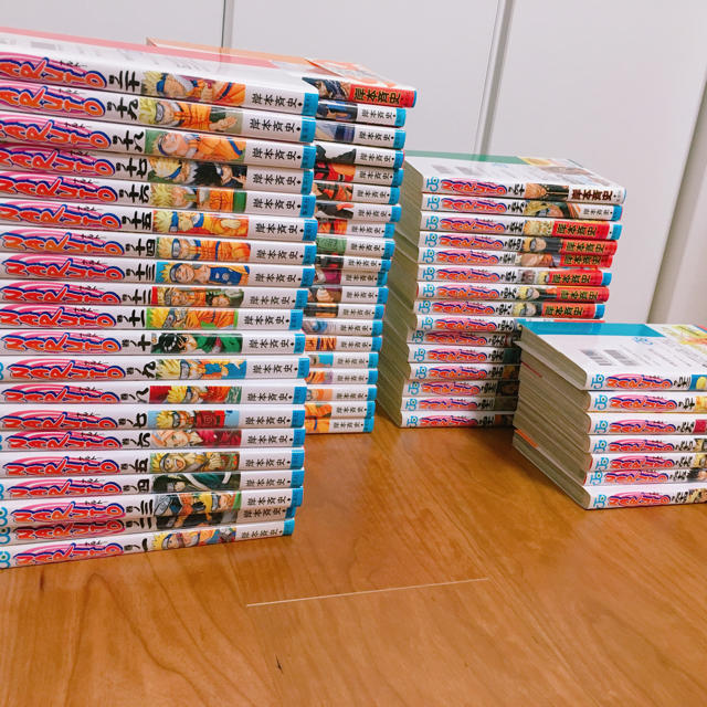 NARUTO 1〜72巻（9巻分抜けあり）