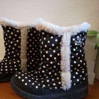 ホーキンス(HAWKINS)のHAWKINS スノーブーツ ホーキンス キッズ 長靴 雪靴 21.5cm 黒(長靴/レインシューズ)