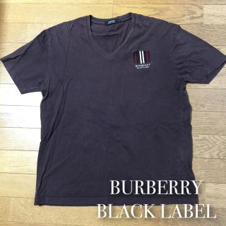 バーバリーブラックレーベル(BURBERRY BLACK LABEL)のバーバリー ブラックレーベル Vネックシャツ(Tシャツ/カットソー(半袖/袖なし))