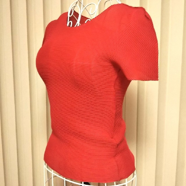 即納格安 ISSEY MIYAKE - ISSEY MIYAKE me 新品未使用 半袖 ストレッチプリーツの通販 by とまと|イッセイミヤケならラクマ 定番特価