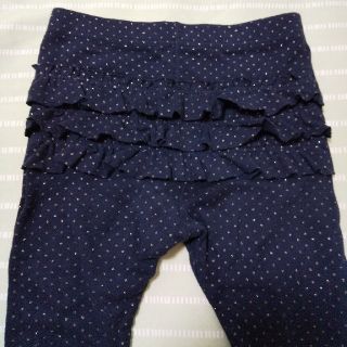 プチバトー(PETIT BATEAU)のプチバトー スパッツ ドット フリル 80(パンツ)