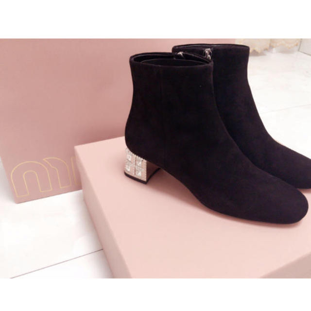 MIUMIU♥ビジューブーツ www.gndtunisia.com