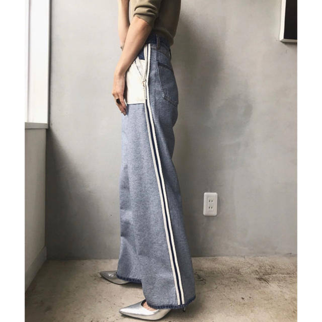 値美品★Ameri VINTAGE REVERSE STRAIGHT DENIM