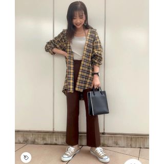 ジーナシス(JEANASIS)のJEANASIS ストレッチスラックスパンツ(カジュアルパンツ)