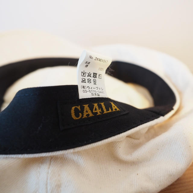 CA4LA(カシラ)のワークキャスケット メンズの帽子(キャスケット)の商品写真