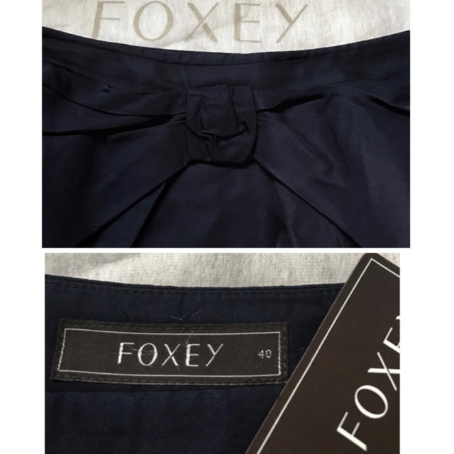 FOXEY(フォクシー)の紙タグあり✨FOXEY２フェイススカート40 レディースのスカート(ひざ丈スカート)の商品写真