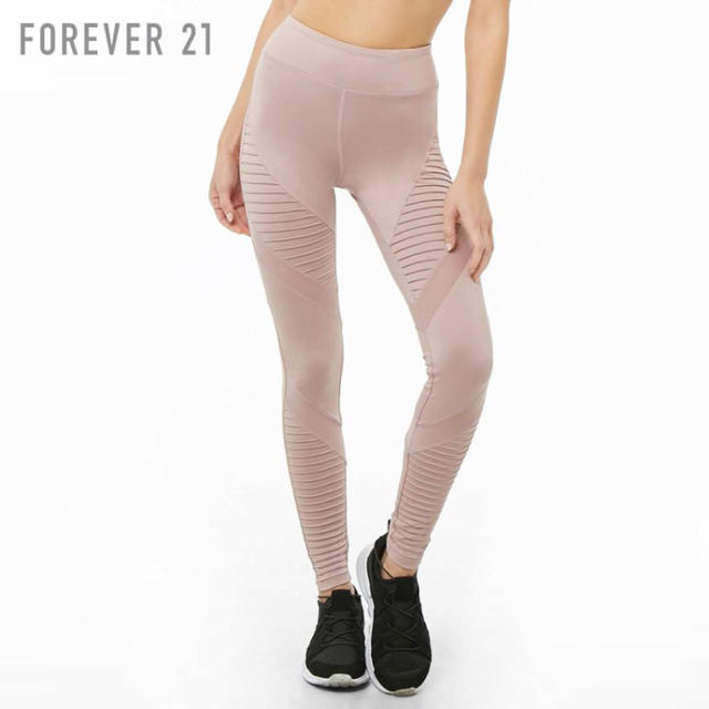 FOREVER 21(フォーエバートゥエンティーワン)のこめこ様専用*FOREVER21 メッシュパネル スポーツレギンス レディースのレッグウェア(レギンス/スパッツ)の商品写真