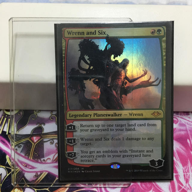 マジック:ザ・ギャザリング - mtg レンと六番 英語版Foilの通販 by