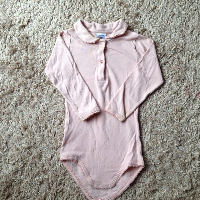 PETIT BATEAU(プチバトー)のプチバトー12m キッズ/ベビー/マタニティのベビー服(~85cm)(ロンパース)の商品写真