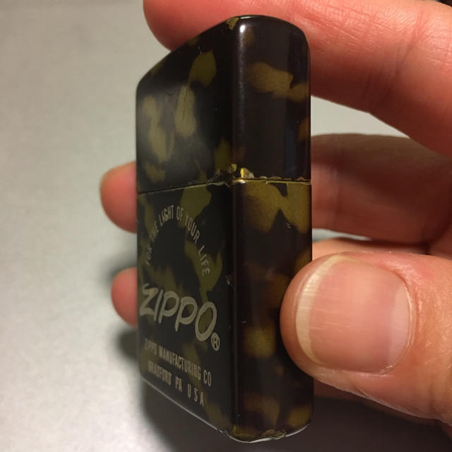 ZIPPO(ジッポー)のZippo 迷彩柄 べっ甲 メンズのファッション小物(タバコグッズ)の商品写真