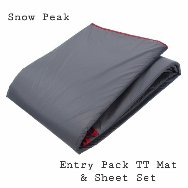 Snow Peak(スノーピーク)の最安 スノーピークエントリーパック TT と専用のマットシートセット 新品 スポーツ/アウトドアのアウトドア(テント/タープ)の商品写真