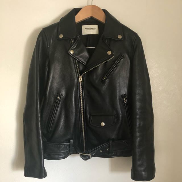 非売品 beautiful people jacket riders leather vintage bp - ライダースジャケット