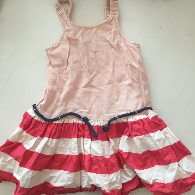 ZARA KIDS(ザラキッズ)のzarakids   ボーダー柄 ワンピース キッズ/ベビー/マタニティのキッズ服女の子用(90cm~)(ワンピース)の商品写真