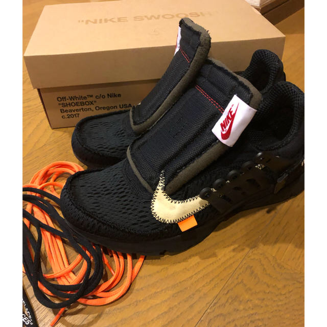 OFF-WHITE(オフホワイト)の中古 NIKE AIR PRESTO off-white 26 メンズの靴/シューズ(スニーカー)の商品写真