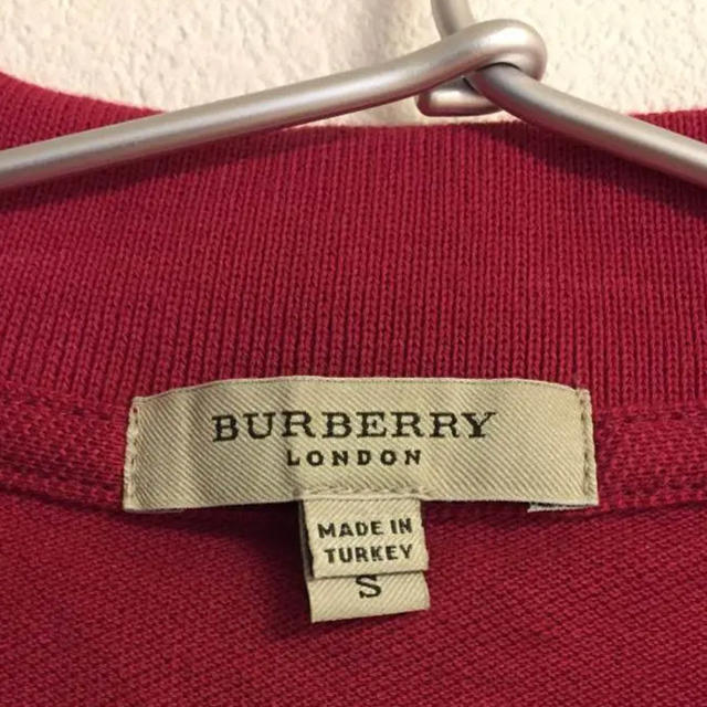 BURBERRY(バーバリー)の【美品】クリーニング済 Burberry London ポロシャツ Sサイズ メンズのトップス(ポロシャツ)の商品写真