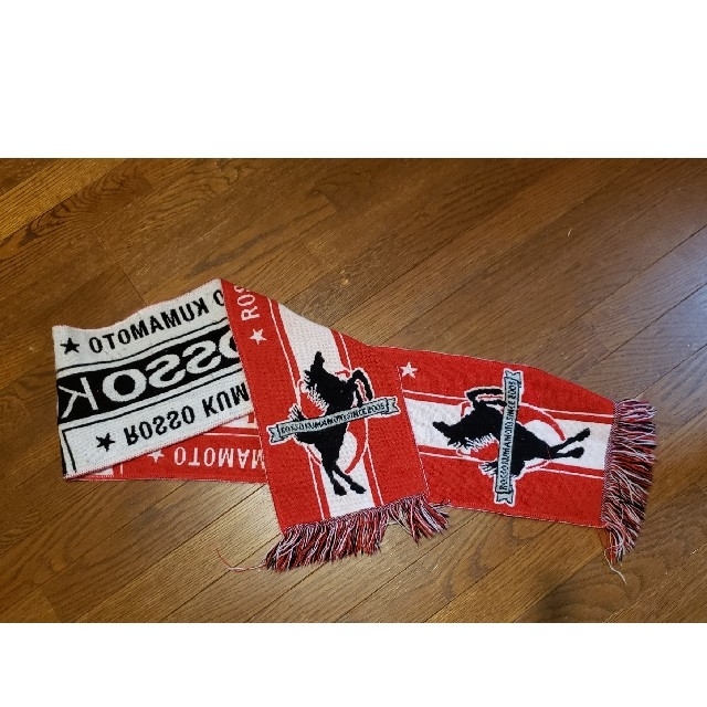 ROSSO KUMAMOTO ユニフォーム&マフラー スポーツ/アウトドアのサッカー/フットサル(応援グッズ)の商品写真