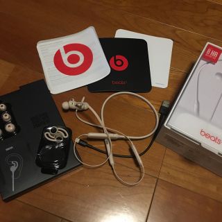 ビーツバイドクタードレ(Beats by Dr Dre)のbeatsxマットゴールド(ヘッドフォン/イヤフォン)