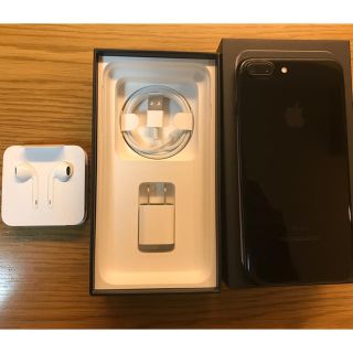 iphone7 plus ジェットブラック　simフリー　256GB(スマートフォン本体)