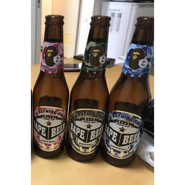 A BATHING APE(アベイシングエイプ)のbape beer ape 空き瓶 BAPE® BEER GIVEAWAY 食品/飲料/酒の酒(ビール)の商品写真