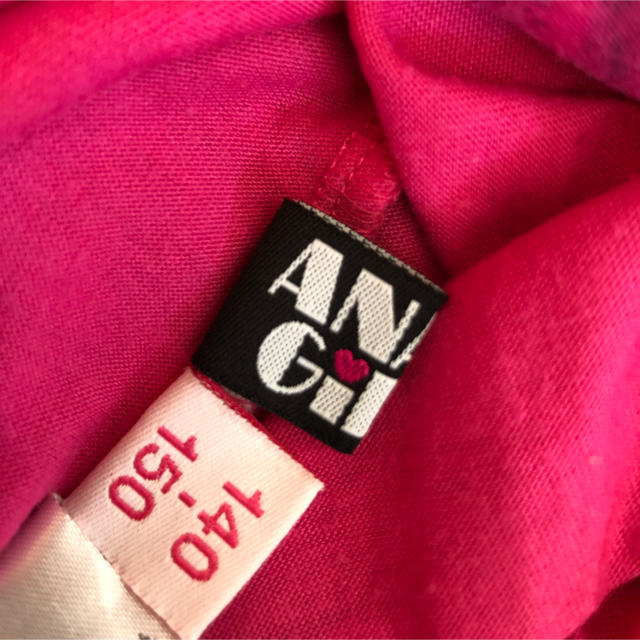ANAP(アナップ)のANAP GIRL 肩レース 半袖カットソー 140-150cm キッズ/ベビー/マタニティのキッズ服女の子用(90cm~)(Tシャツ/カットソー)の商品写真