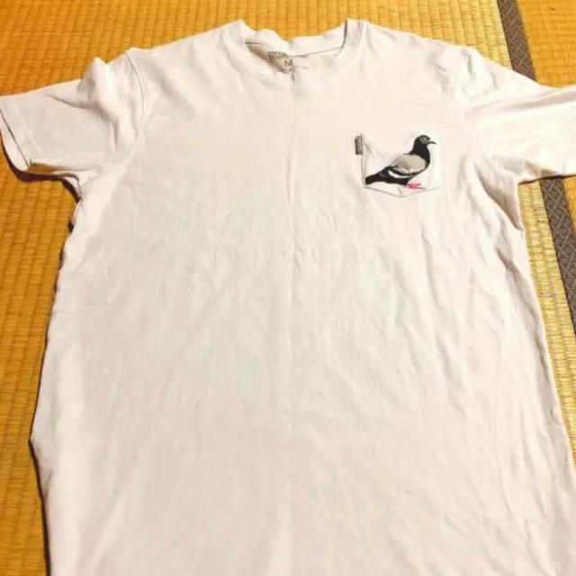 staple(ステイプル)のSTAPLEのホワイトTシャツ（鳩） メンズのトップス(Tシャツ/カットソー(半袖/袖なし))の商品写真