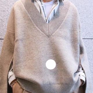 UNUSED - 本日24時まで【美品】unused18aw Vネック袖ジップニット ... 本日24時まで【美品】unused18aw Vネック袖ジップニット サイズ1