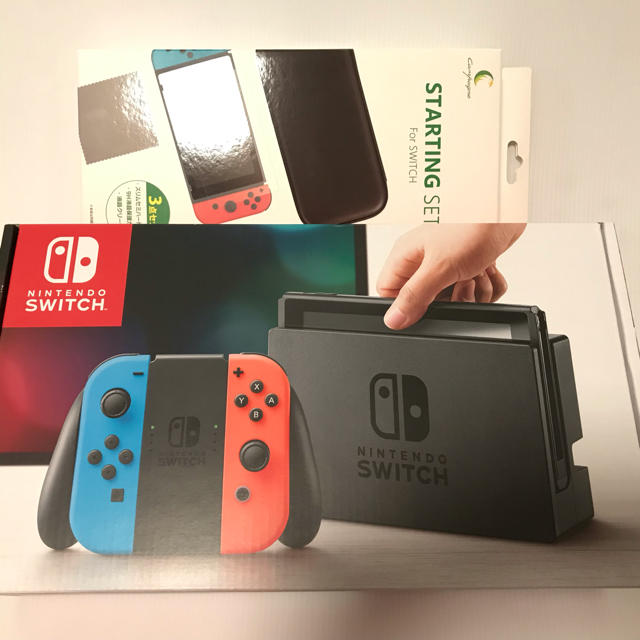 ニンテンドースイッチ 新品未使用 フィルムケースセット - 家庭用 ...