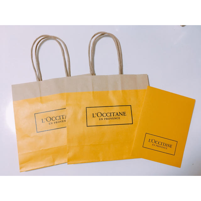 L'OCCITANE(ロクシタン)のロクシタンショップ袋3セット レディースのバッグ(ショップ袋)の商品写真