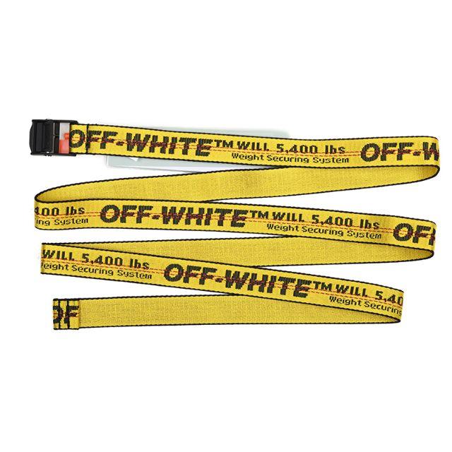 OFF-WHITE(オフホワイト)のOFF-WHITE オフホワイト イエローミニベルト  レディースのファッション小物(ベルト)の商品写真