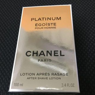 シャネル(CHANEL)のシャネル エゴイスト プラチナム アフターシェーブ ローション [新品未開封](化粧水/ローション)