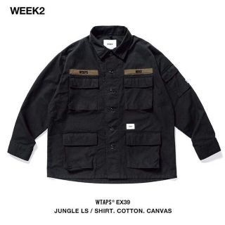 ダブルタップス(W)taps)のWTAPS JUNGLE LS SHIRT COTTON CANVAS (シャツ)