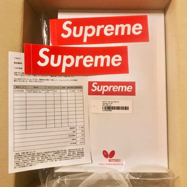 Supreme(シュプリーム)のSupreme/Butterfly Table Tennis Racket スポーツ/アウトドアのスポーツ/アウトドア その他(卓球)の商品写真