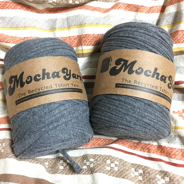 【新品】Mocha yarn モカヤーン グレー2個セットの通販 by みーち's shop｜ラクマ