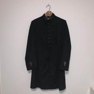 マルタンマルジェラ(Maison Martin Margiela)の30s ビンテージ フリーメイソン テンプル騎士団 コート(チェスターコート)