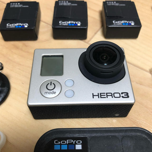 GoPro Hero 3 ブラック+小物セットコンパクトデジタルカメラ